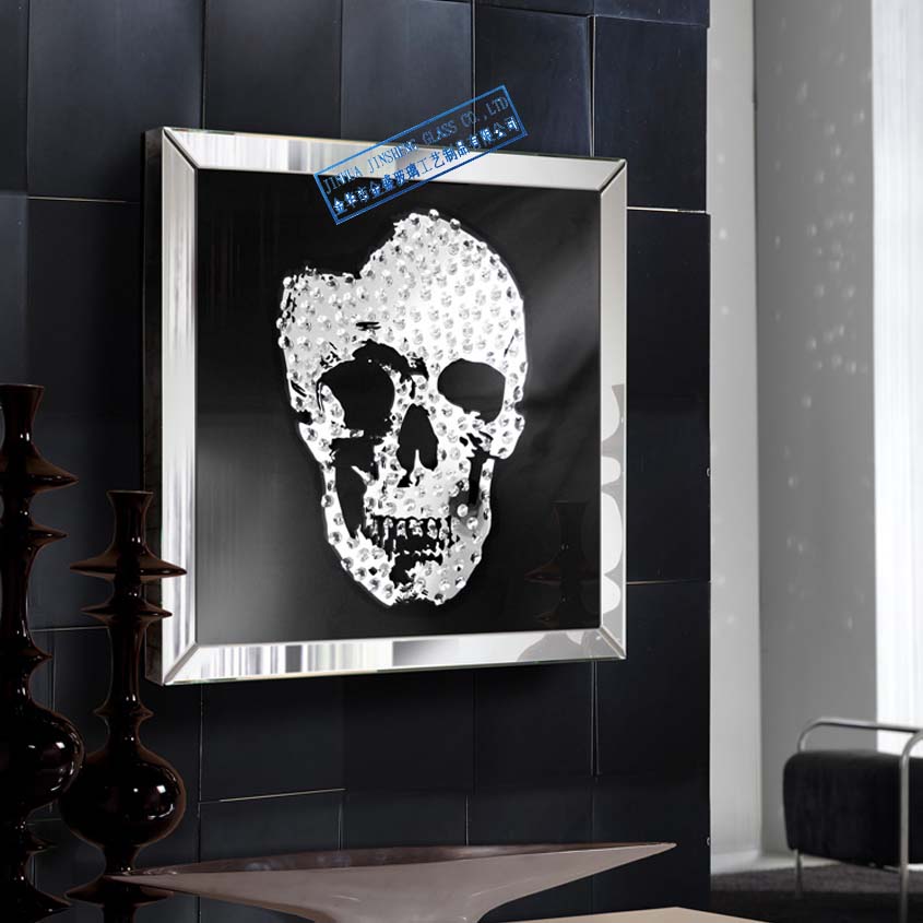 15JS0030 SKULL MIRROR