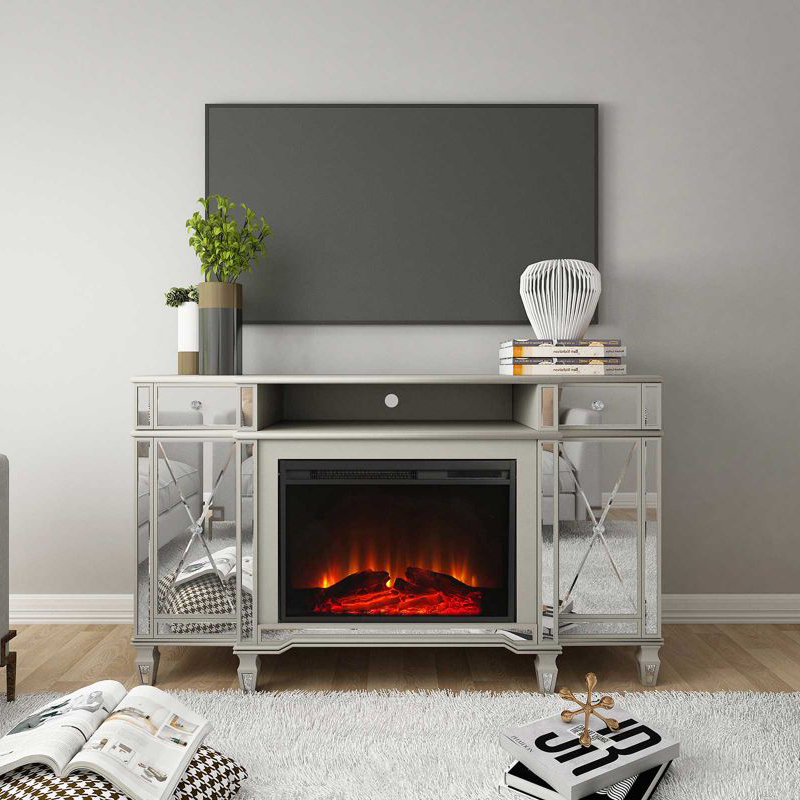 FIREPLACE TV STAND