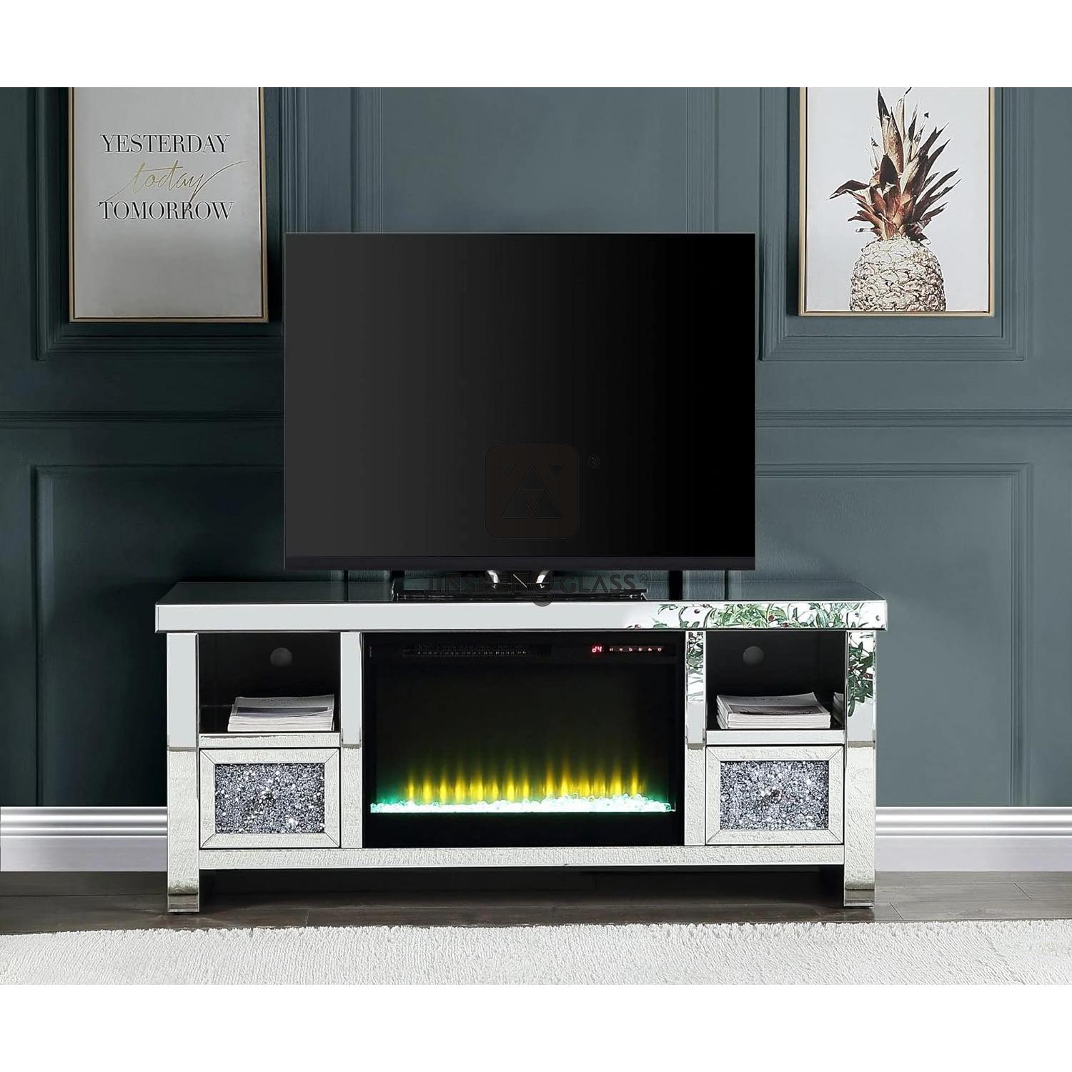TV STAND FIREPLACE