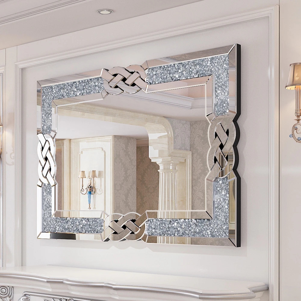 CRUSH DIAMOND MIRROR