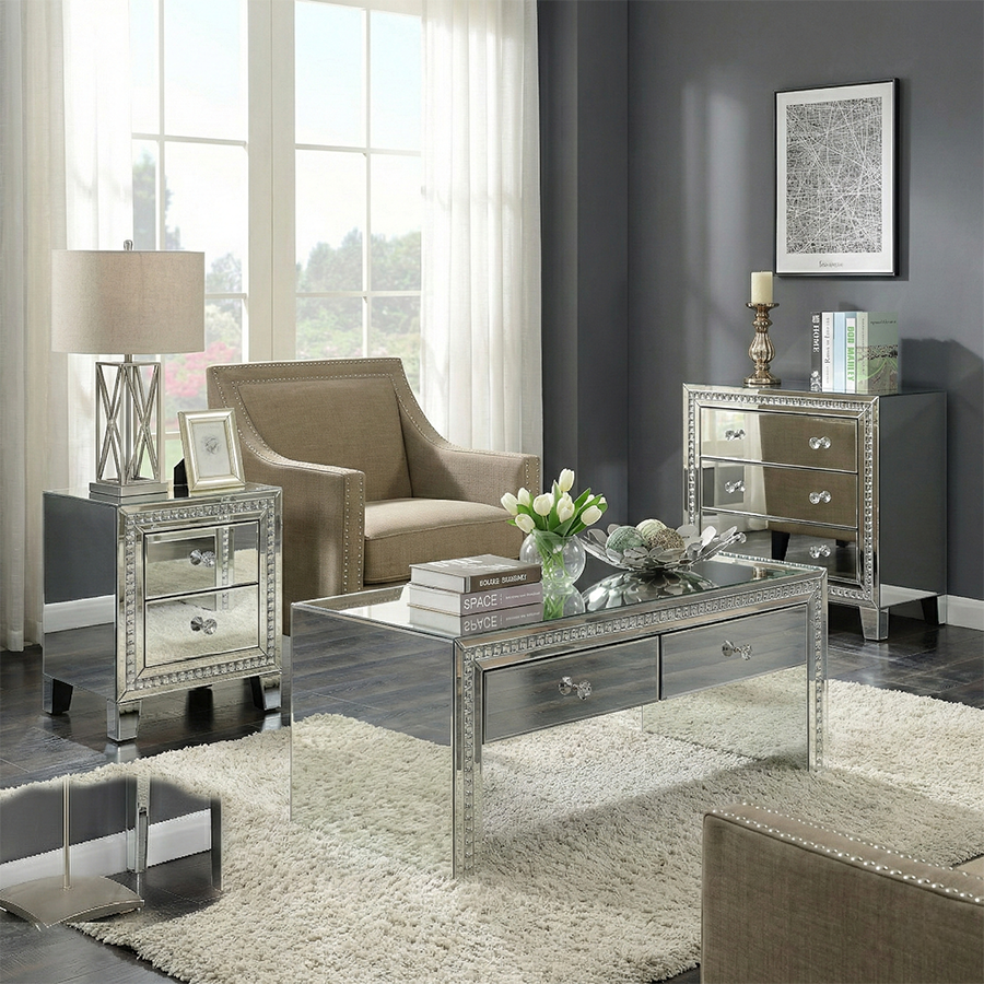 Professional Mirrored Furniture